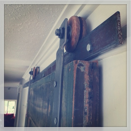 DIY Barn Door Hardware