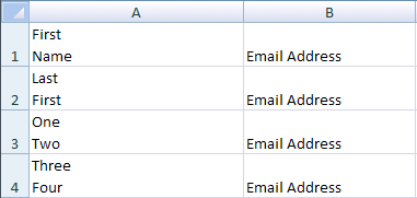 how do i remove line breaks in my excel file benchmark email line break
