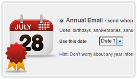 Automatic Birthday Email