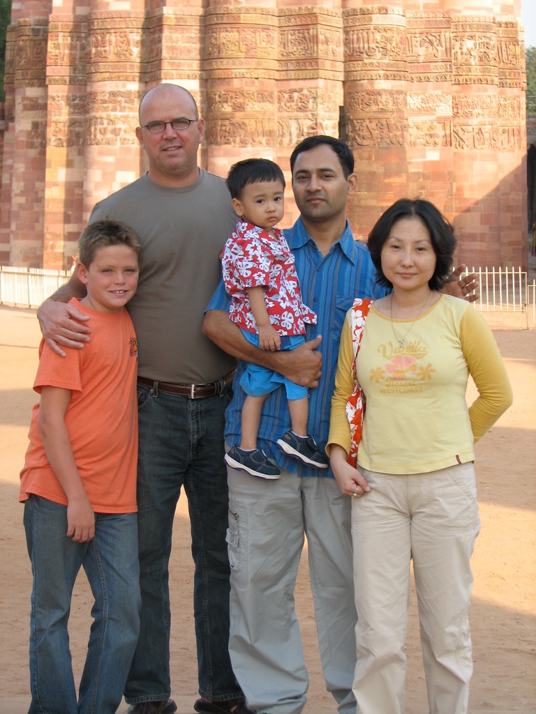 Curt, Virender & family