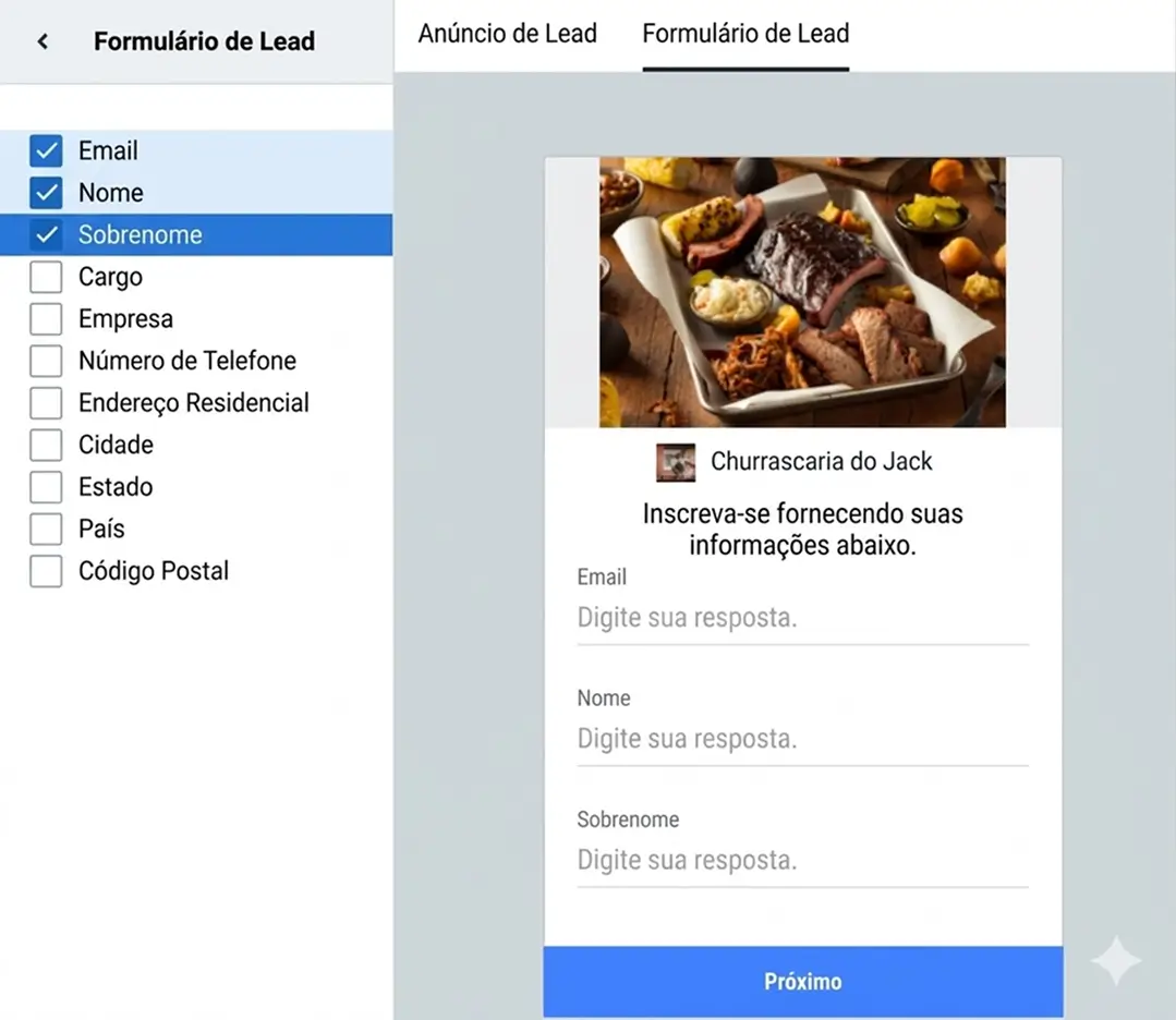O Benchmark oferece diversos layouts de email que podem ser filtrados por integrações com apps como eBay, Eventbrite, Facebook, LinkedIn, SurveyMonkey e Twitter.