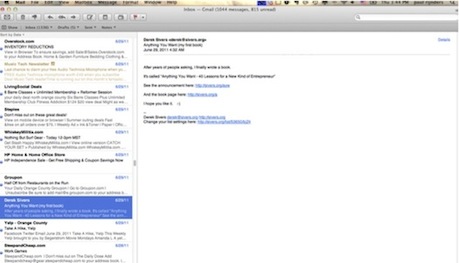 Wie Apple OS X Lion E-Mail Vermarktern erlaubt die Betreffzeile zu überspringen