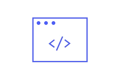 Beispiel für einen Bildschirm mit Code