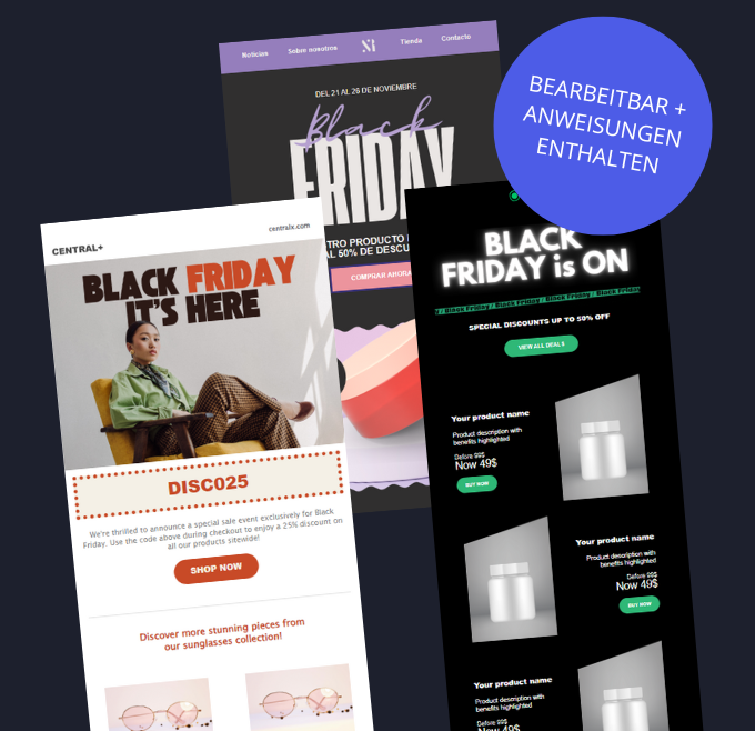 Editables + Instrucciones incluidas