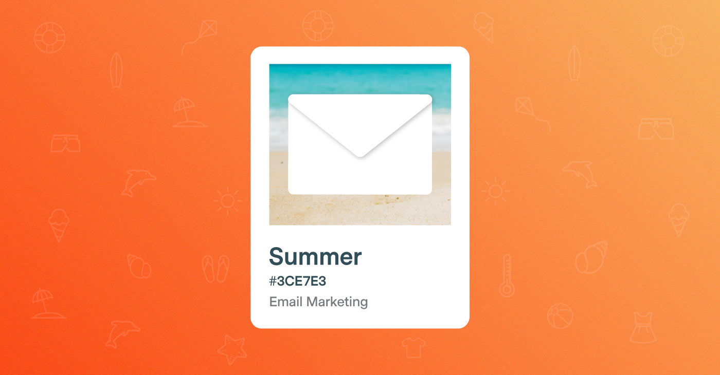 5 paletas de colores inspiradas en la moda para tus campañas de email marketing de verano