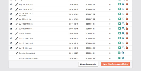 Eliminar Emails Múltiples o Listas Eliminar Emails Múltiples o Listas