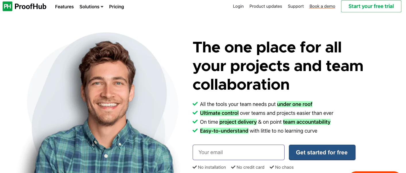 ProofHub herramienta de gestion de proyectos