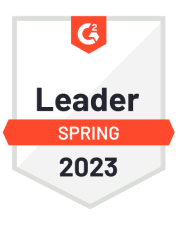 Logo G2 Leader Software 2023