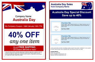 barrack for australia day email templates