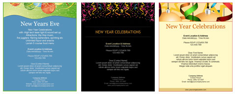 new year s eve templates from benchmark