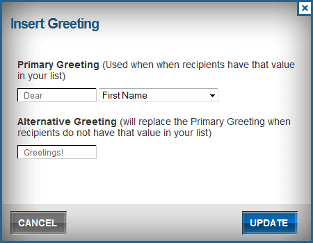 Benchmark Email New Feature: Add Personalized Greetings
