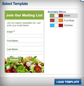 new signup forms available from benchmark email