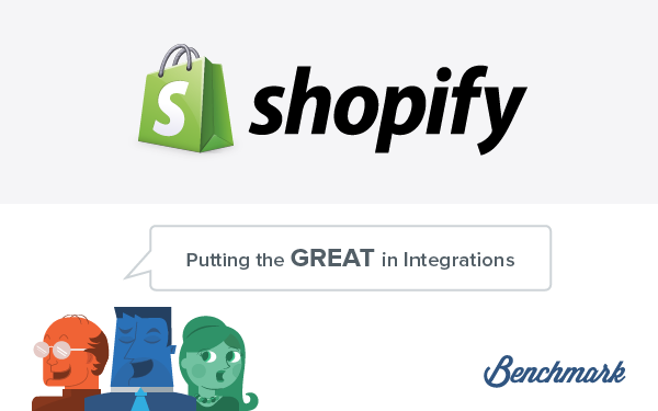 Ecommerce & Email Marketing Are Best Friends with the Benchmark Email Shopify Integration