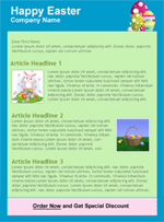 Download Easter Email Newsletter Templates