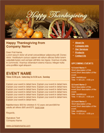 thanksgiving email templates