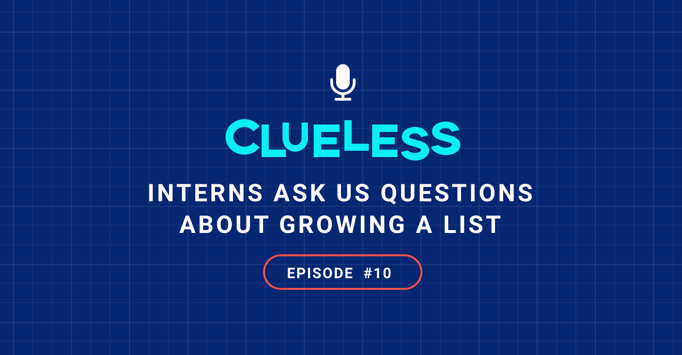 Interns Ask Us Questions About Growing a List