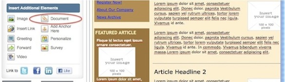 Support Update: Using the Document Library