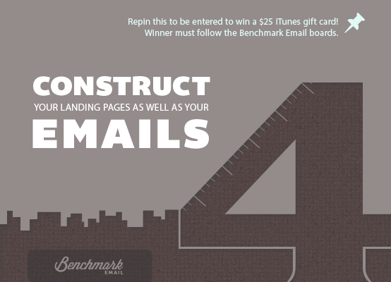 Benchmark Pinterest Tip #4: Landing Pages Matter
