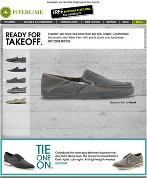 Piperlime Strikes Back with Email Segmentation