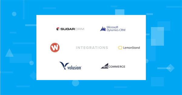 New Integrations for Wufoo, CRM & eCommerce