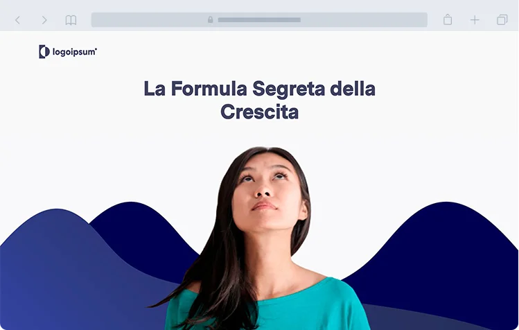 Esempio di landing page