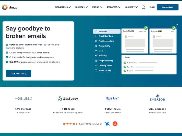 HTMLメールの表示確認ができるLitmusを使ってみた