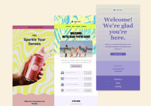 メルマガデザインの見本画像