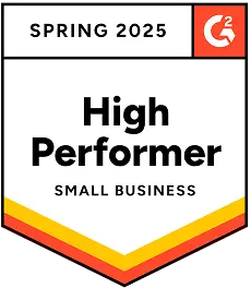 G2 High Performer Small Business