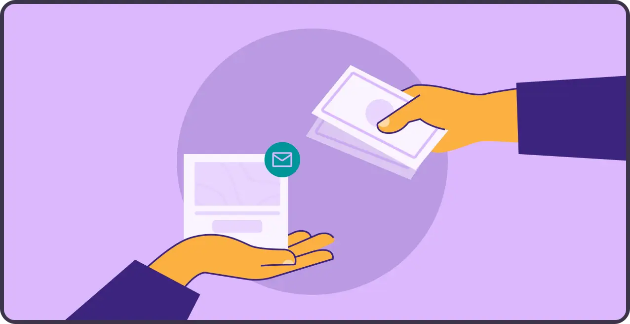 A marketer choosing among email marketing software options
