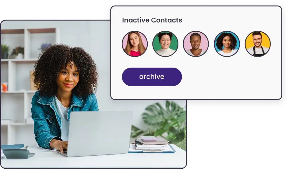One-click suppression for inactive Benchmark Email contacts