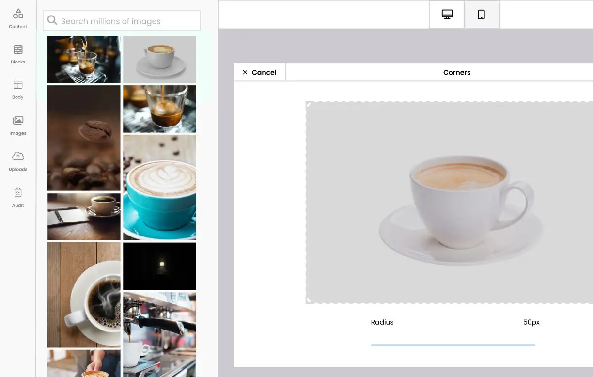 Benchmark stock photo library