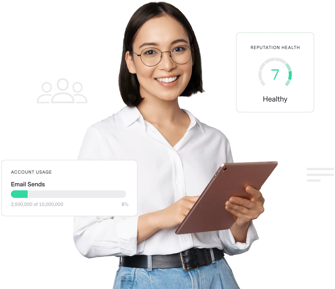 Emails delivering at scale