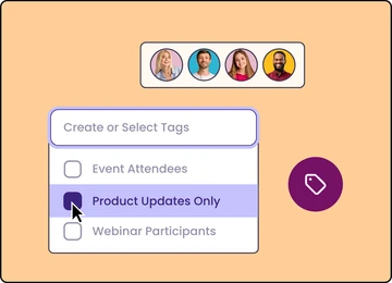 Email Personalization interface illustration