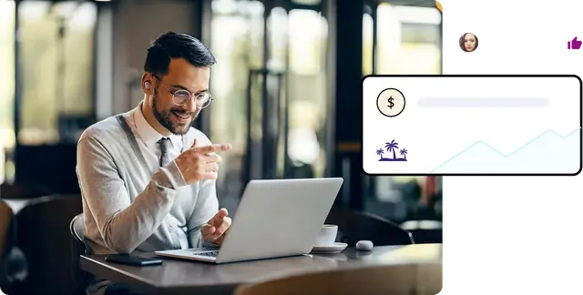 Hospitality professional using Benchmark Email