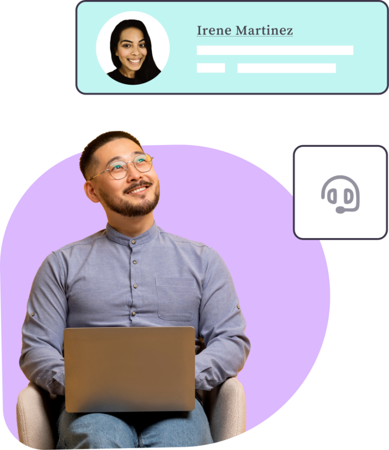 Benchmark Email support specialist available by chat and email
