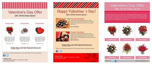 Valentine S Day Email Templates To Share The Love Benchmark Email