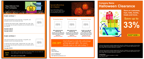 Halloween Email Templatess