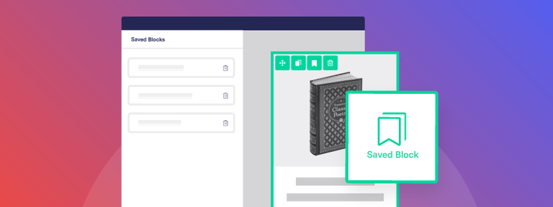 Saved Blocks for Landing Pages are here!