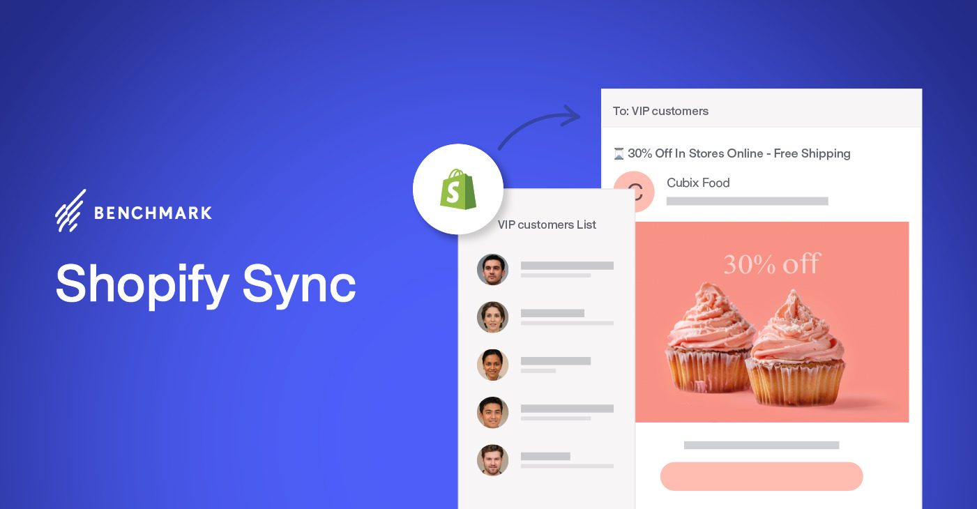 Wake Up to More Shopify Orders with Shopify Sync From Benchmark Email