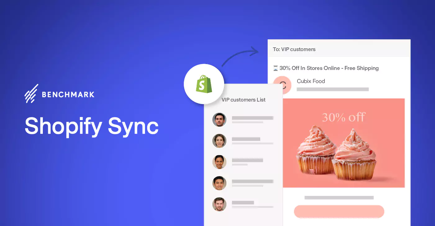 Sell More with Shopify + Benchmark Email