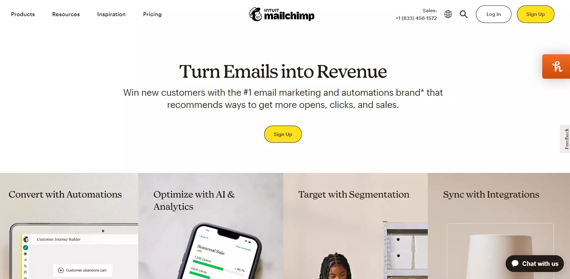 MailChimp | jrdhub | Email Marketing Software Comparison: A 2022 Recap | https://jrdhub.com