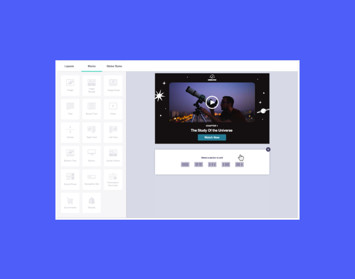 The simplest no-code email editor. Ever. The simplest no-code email editor. Ever.