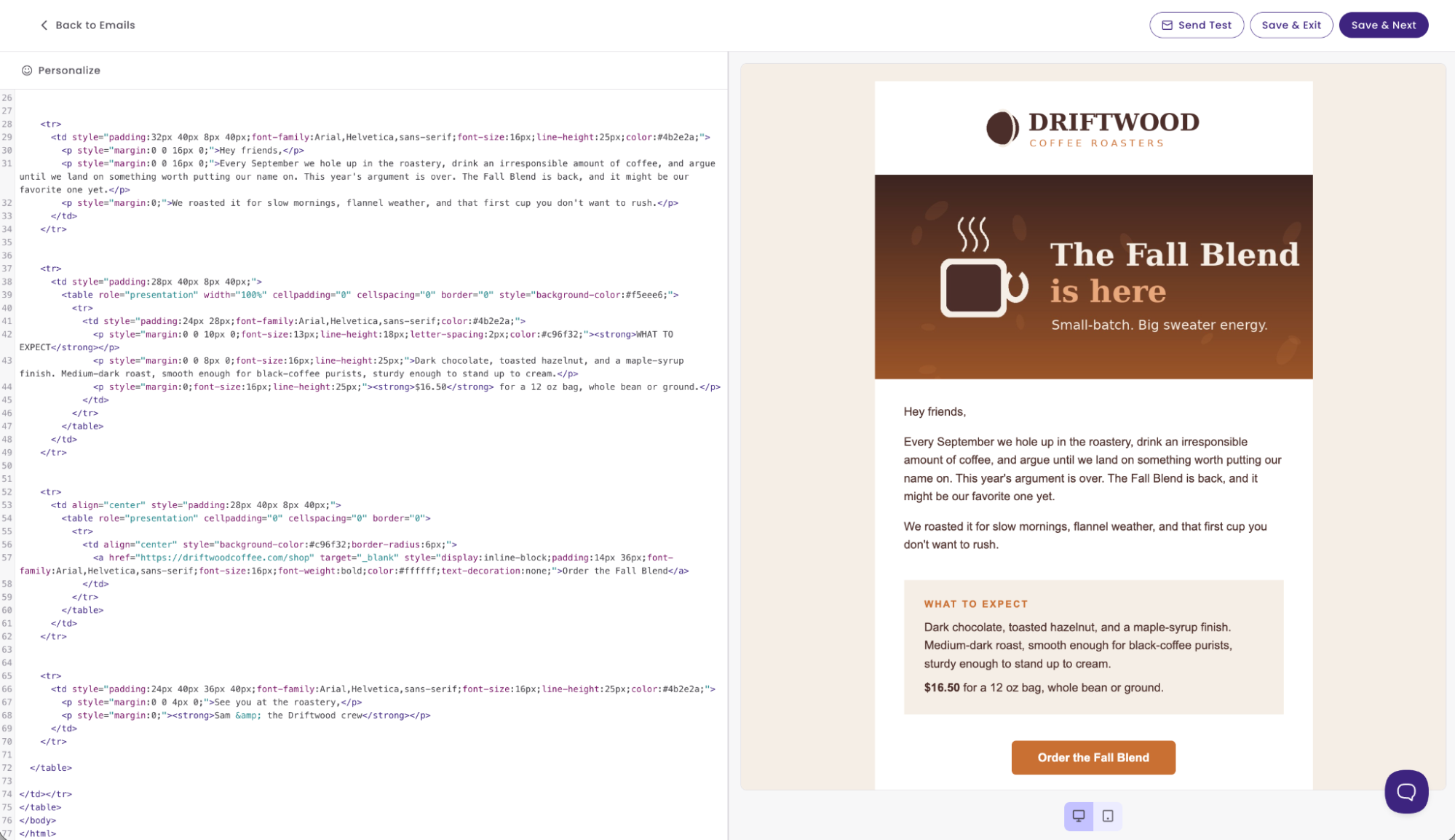 HTML and Email Design